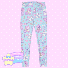 ♡ magical pets leggings - blue ♡
