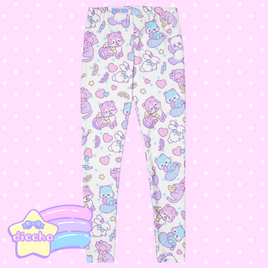 ♡ magical pets leggings - white ♡