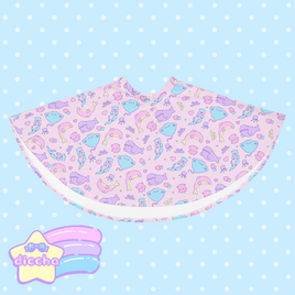 ♡ sea pets skirt - pink ♡