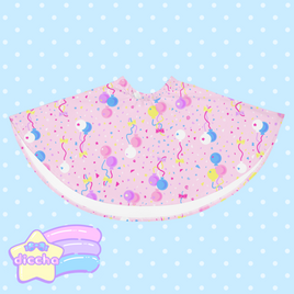 ♡ party balloons skirt ♡