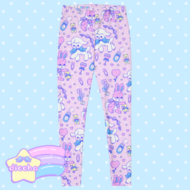 ♡ nursery cuties leggings - pink ♡