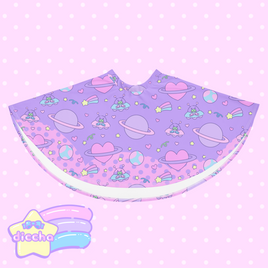 ♡ space cuties skirt - purple ♡