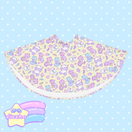 ♡ magical pets skirt - yellow ♡