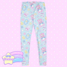 ♡ kitschy toys leggings ♡