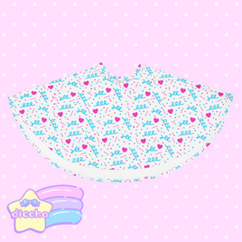 ♡ 90s confetti skirt ♡