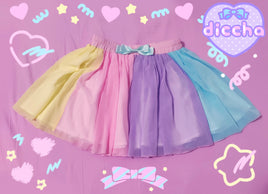 * ੈ✩ colorful fancy tutu skirt * ੈ✩
