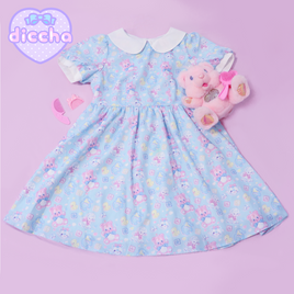 ♡ nursery kitschy babies collar dress ♡