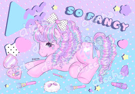 ♡ fancy pony art print PREORDER ♡