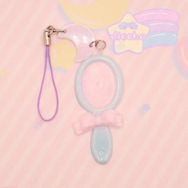 ♡ cutesy hand mirror phone strap #2 ♡